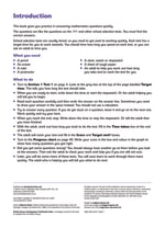 11+ Maths Rapid Tests Book 5 Notes & Guidance