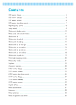 Get Set Literacy Writing Words: Reception, Ages 4-5 Contents