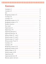 Get Set Mathematics Counting: Reception, Ages 4-5 Contents