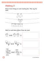 Get Set Mathematics Adding and Subtracting: Reception, Ages 4-5 Inner Page