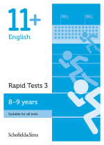 11+ English Rapid Tests Book 3 Cover