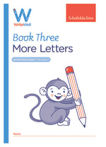 WriteWell Handwriting 3: More Letters Cover