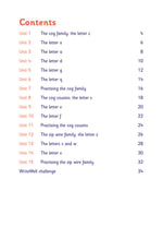 WriteWell Handwriting 3: More Letters Contents