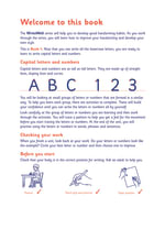 WriteWell Handwriting 4: Capital Letters and Numbers Notes & Guidance