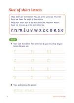 WriteWell Handwriting 5: Letter Size and Position Inner Page