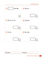 KS1 SATs Arithmetic 10-Minute Tests Inner Page
