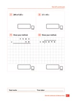 KS2 SATs Arithmetic 10-Minute Tests Inner Page