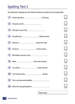 KS2 SATs Grammar, Punctuation and Spelling 10-Minute Tests Inner Page