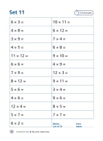My Times Tables Book Inner Page