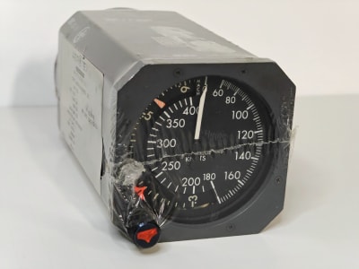 Intercontinental Dynamics Corp. 25850-310 Mach Airspeed Indicator - AS REMOVED - 6955a8664f9d32265b809af2 Condition - Intercontinental Dynamics Corp.