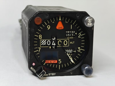 Kollsman, Merrimack 29711-006 Servo Altimeter Radio Barometric - AS REMOVED - 6955a8664f9d32265b809af2 Condition - Kollsman