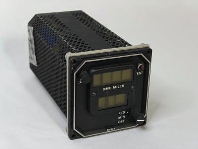 Collins 339F-12 (622-1234-016) DME Indicator - AS REMOVED - 6955a8664f9d32265b809af2 Condition - Collins