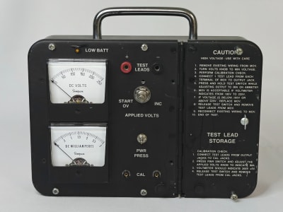 Simpson Volt/Ammeter - FOR PARTS AS REMOVED