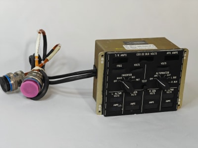 Ametek 522134 (Model 8614 Type 1) Power Monitor Panel - FOR PARTS - 69555557008e8d4b9c4899c4 Condition - Ametek