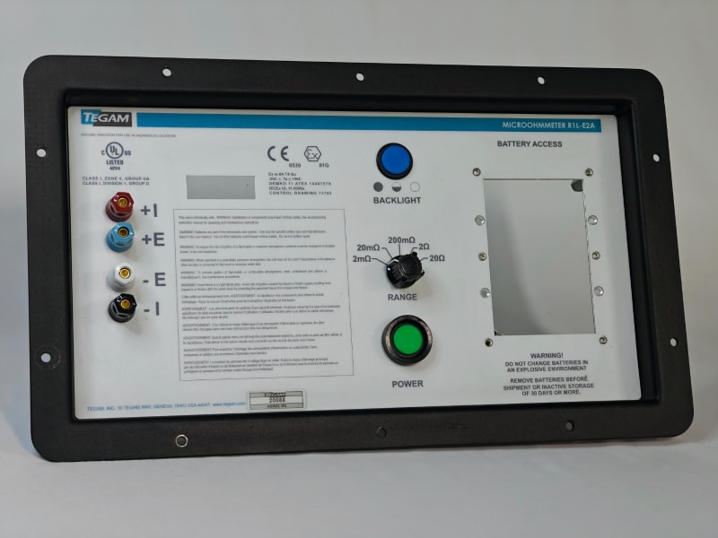 Tegam R1L-E2A Panel Assembly - FOR PARTS by Tegam - For Parts Condition