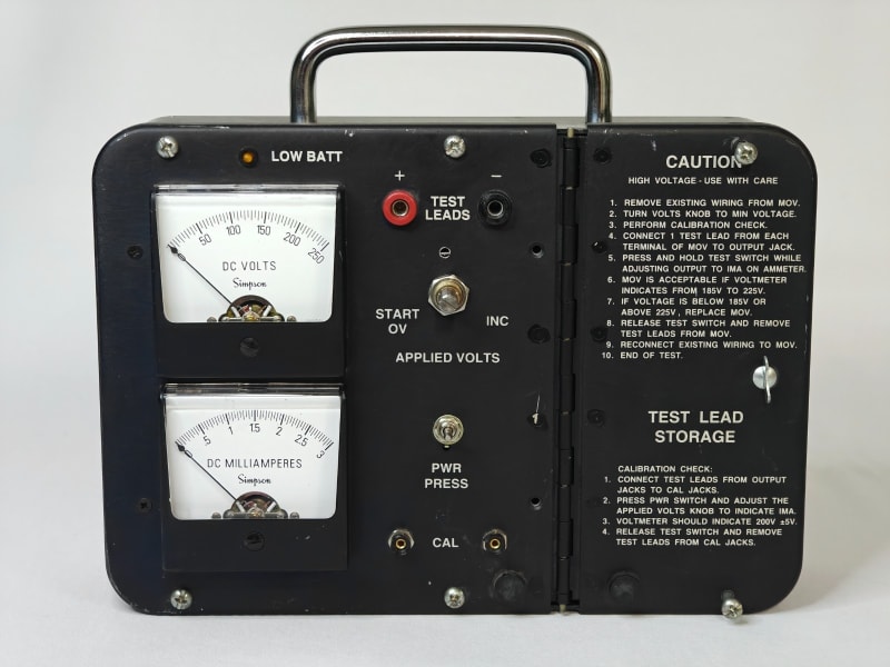 Simpson Volt/Ammeter - FOR PARTS AS REMOVED by Simpson - For Parts Condition