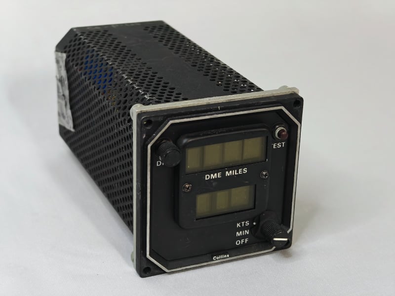 Collins 339F-12 (622-1234-016) DME Indicator - AS REMOVED by Collins - Used - As Removed Condition