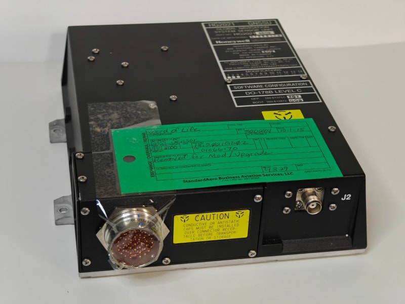 Honeywell HG2021GD02 Global Navigation System Sensor Unit (GNSSU) - AS REMOVED by Honeywell - Used - As Removed Condition