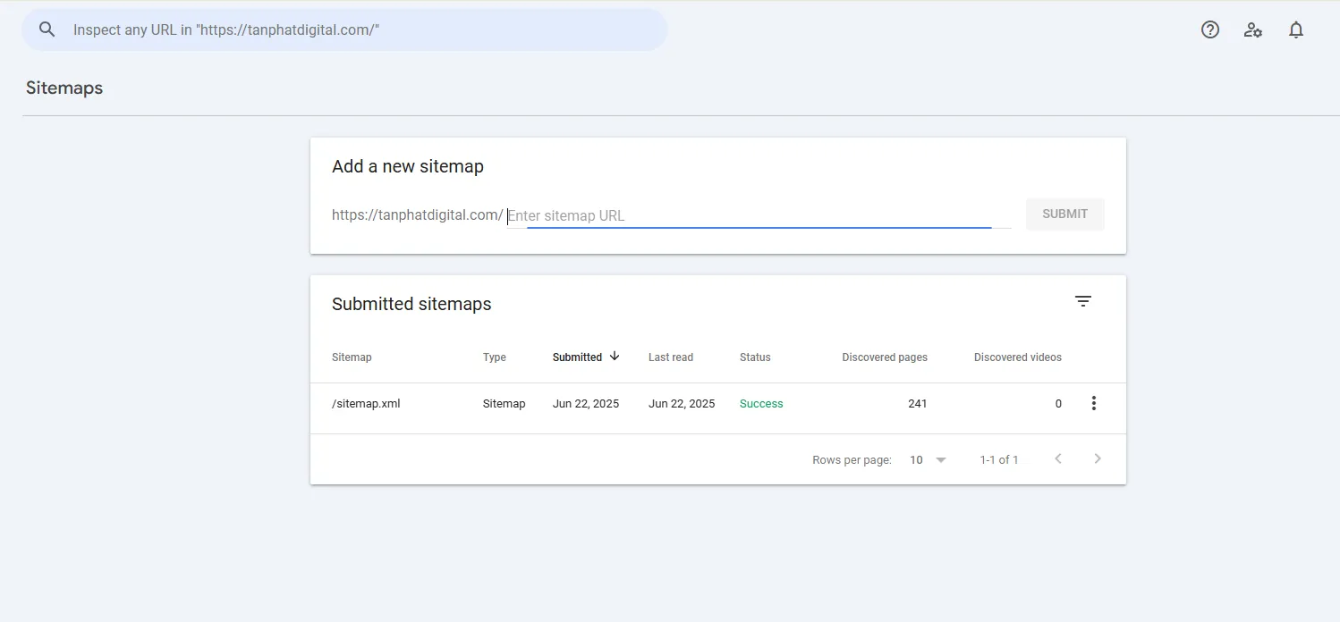 Hướng Dẫn Tạo & Gửi Sơ Đồ Website XML Lên Google Search Console