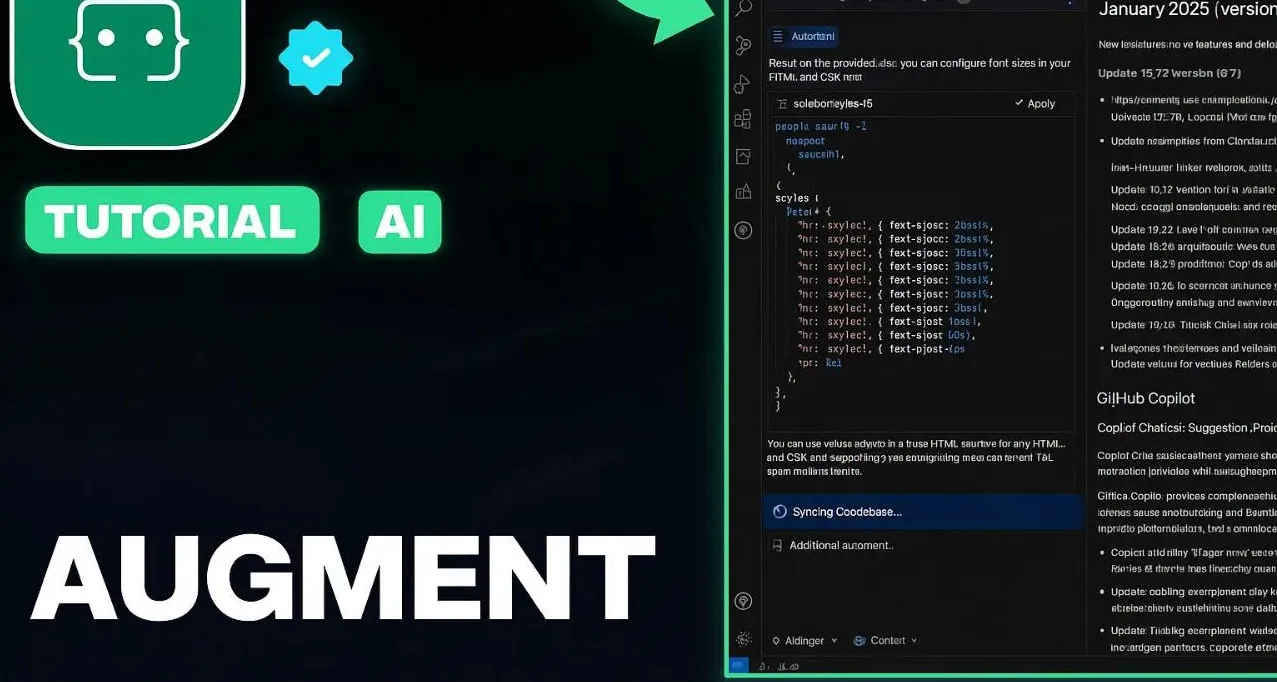 Hướng Dẫn Sử Dụng Augment Code Miễn Phí