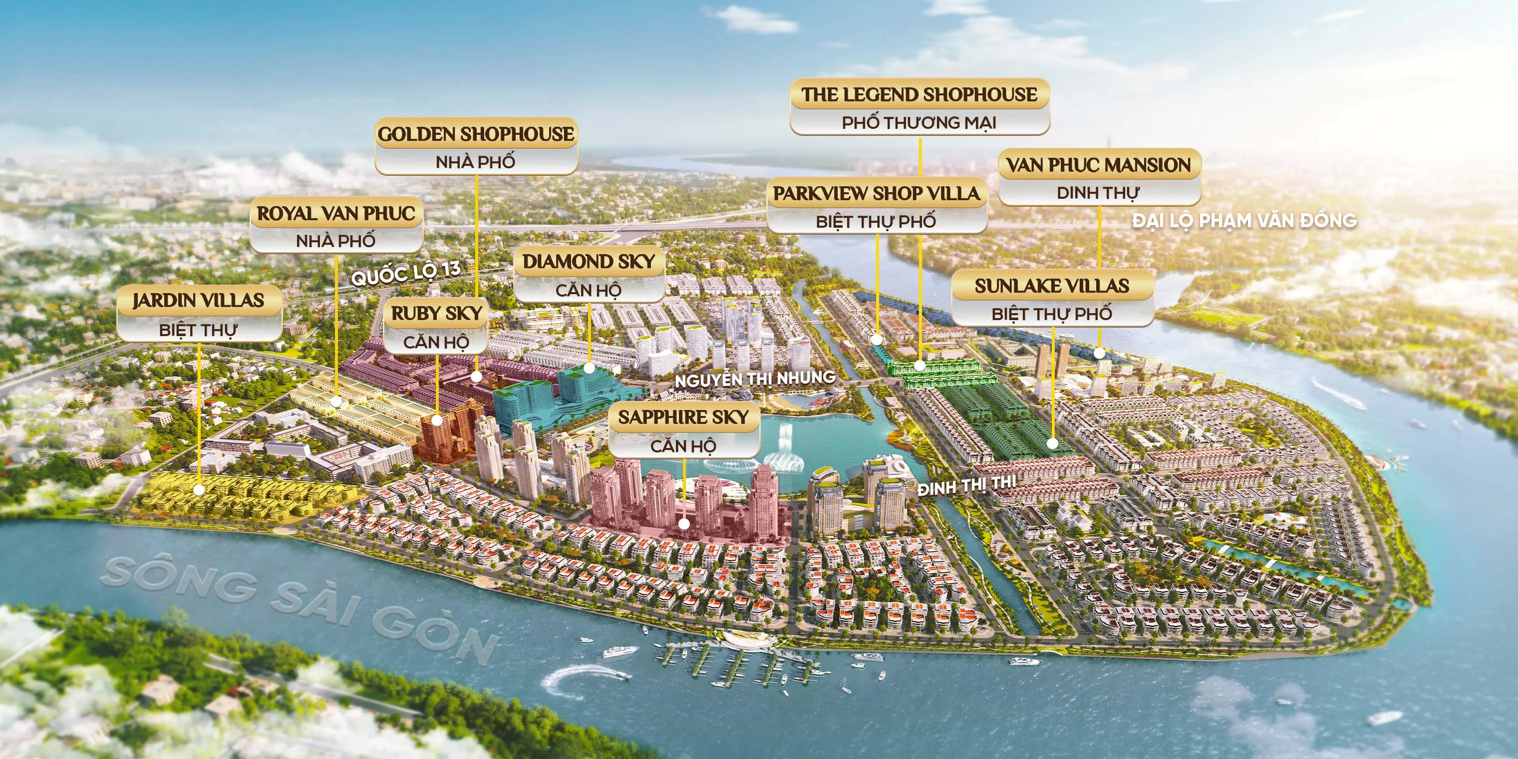 Vạn Phúc City – Khu Đô Thị Sinh Thái TP. Thủ Đức - Tấn Phát Digital