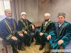 Имамы Бугульминского района встретились с муфтием ДУМ РТ.