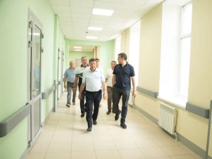 Бугульминский район с рабочим визитом посетил министр здравоохранения РТ Марсель Миннуллин