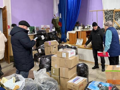 Аксубаевские волонтеры посетили наших бойцов, участвующих в специальной военной операции