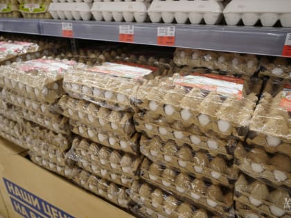 За неделю в Татарстане подешевели яйца и подорожали огурцы