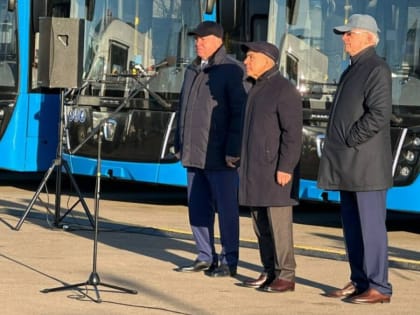 Новые автобусы НефАЗ для Набережных Челнов