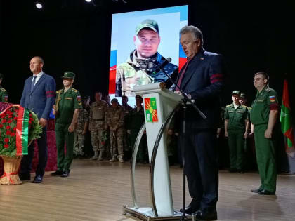 Прощание с героем: Заинский район скорбит по погибшему земляку