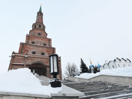 Пятиметровую копию башни Сююмбике установили на выставке «Россия в миниатюре» в Сочи