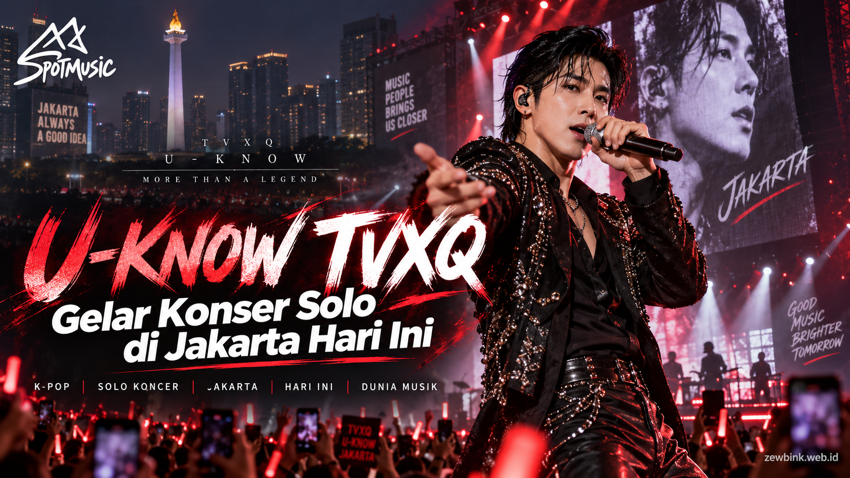 U-KNOW TVXQ Gelar Konser Solo di Jakarta Hari Ini