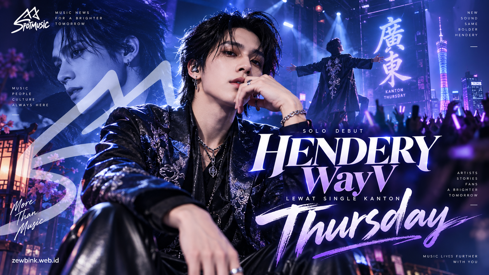 Hendery WayV Debut Solo lewat Single Kanton Thursday