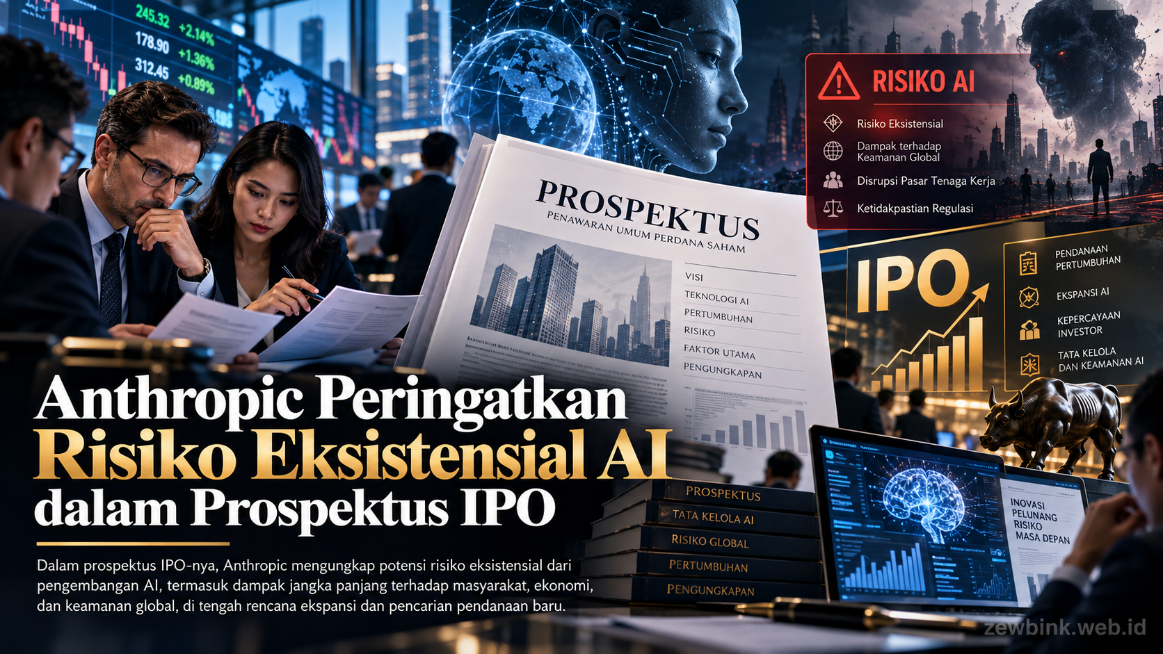 Anthropic Peringatkan Risiko Eksistensial AI dalam Prospektus IPO