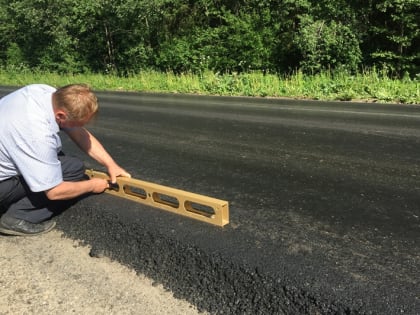 Дорогу к поселку Надеево сдадут к 20 июня