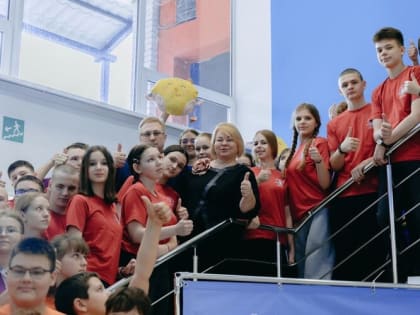 Татьяна Толстова встретилась с детьми из Белгородской области