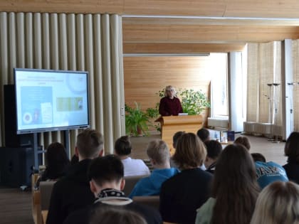 Открытая лекция доктора филологических наук Татьяны Кошемчук состоялась в рамках проекта Выборгской епархии "Лесков - иконописец русской души" в Библиотеке Аалто