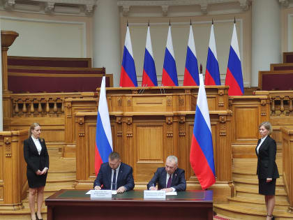 Парламенты Ленинградской области и Луганской Народной Республики стали ближе