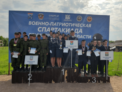 Свердловский ЦО победитель военно-патриотической спартакиады Ленинградской области