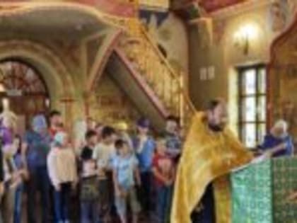 Состоялся палаточный лагерь Свято-Ильинского храма