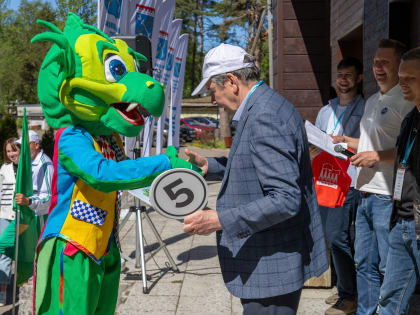 В 19-й раз в Лосево дали старт Слёту молодежного актива Ленинградской области