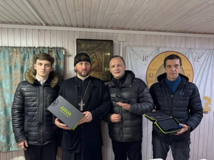 Тепловизионный прицел бойцам СВО от храма из Кудрово