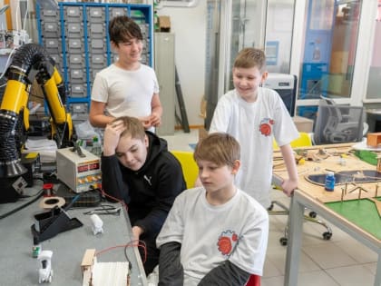 В «Кванториуме» состоялась весенняя смена «Инженерных каникул»