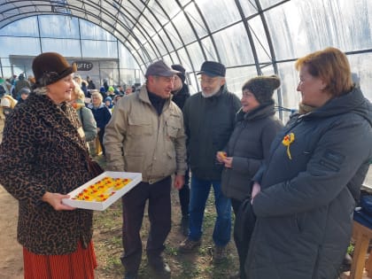 Народные гуляния на «Празднике Ижорской репы»