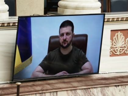 Зеленский сделал выговор послу Грузии из-за Саакашвили