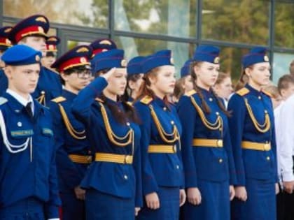 В музее «Дорога Жизни» прошло торжественное посвящение в кадеты