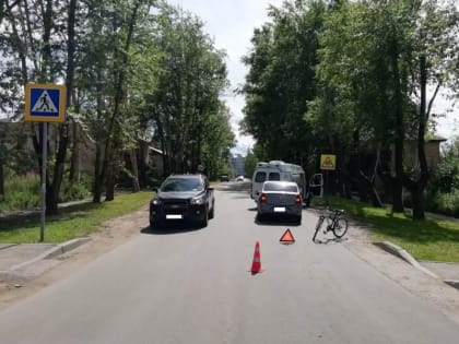 Девочку на велосипеде сбили в Вологде