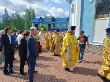В Тосненском районе отпраздновали 120-летие храма Казанской иконы Божией Матери