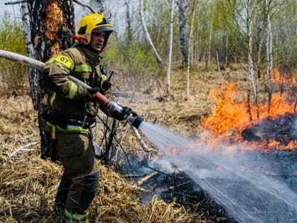 Вологжане уехали тушить лес Югры